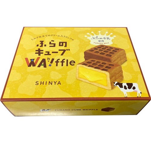 菓子司新谷 ふらのキューブワッフル 6個入