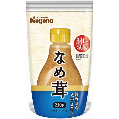 ナガノトマト なめ茸ボトル入り 210g