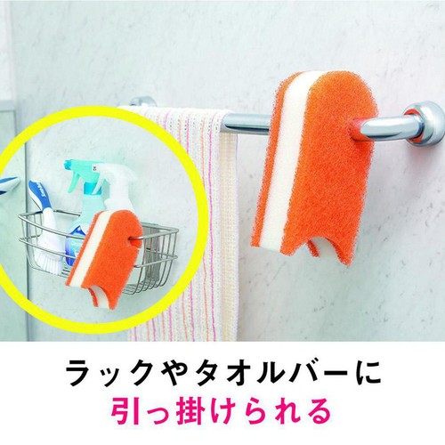 スリーエム スコッチ・ブライト バスシャイン抗菌スポンジ 研磨粒子なし 1個