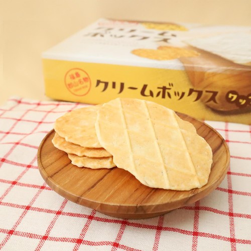 長登屋 クリームボックス ワッフルクッキー 20枚