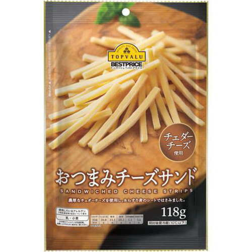 おつまみチーズサンド 118g トップバリュベストプライス Green Beans