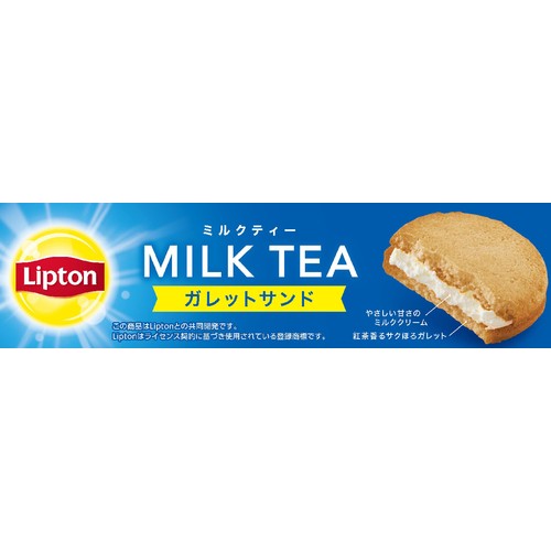 森永製菓 リプトンミルクティー ガレットサンド 6個入