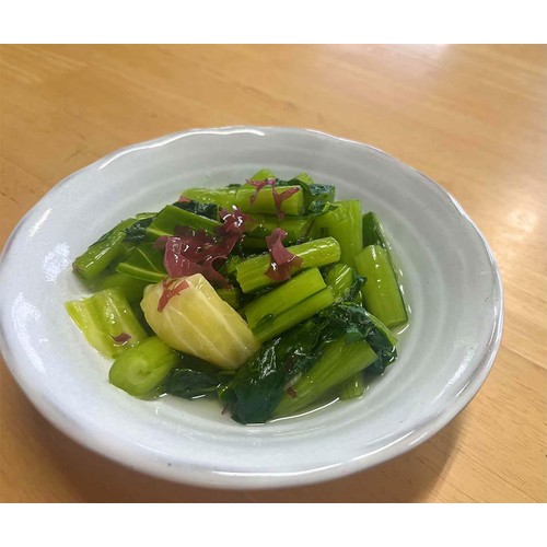 信州共同漬物 きざみ野沢菜 わさび風味 150g