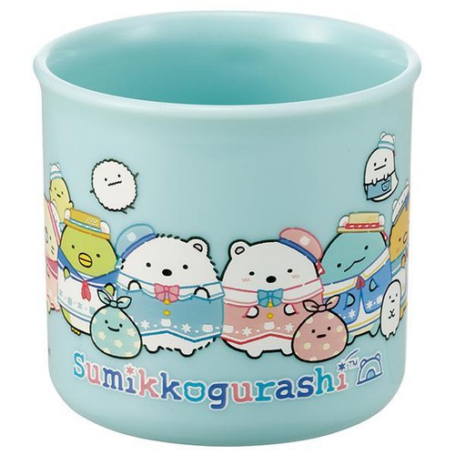 すみっコぐらし  抗菌食洗機対応プラコップ 200ml しろくまのふるさと KE4AAG