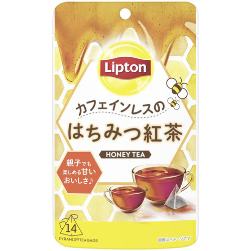 リプトン カフェインレスのはちみつ紅茶 ティーバッグ 14袋入