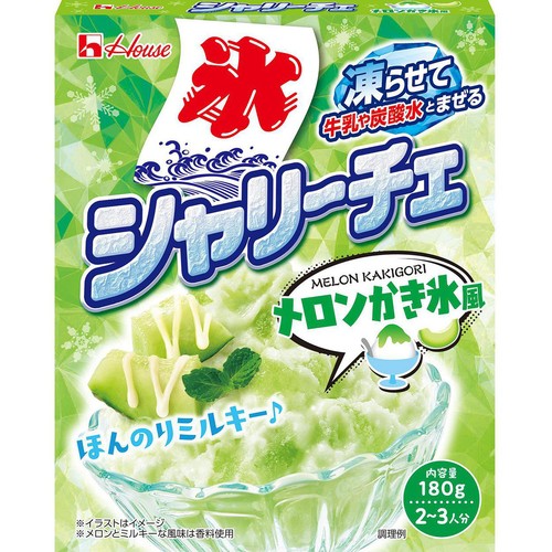 ハウス食品 シャリーチェ メロンかき氷風 2～3人分(180g)