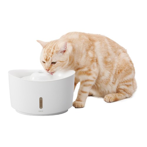 【ペット用】 ジェックス ピュアクリスタル ウェル 猫用 ホワイト 1.5L