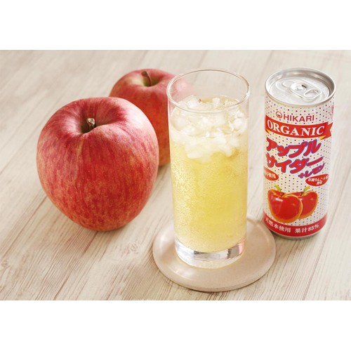 光食品 オーガニック アップルサイダー + レモン 250ml