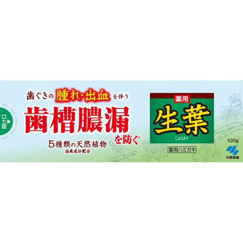 小林製薬 薬用 生葉 100g