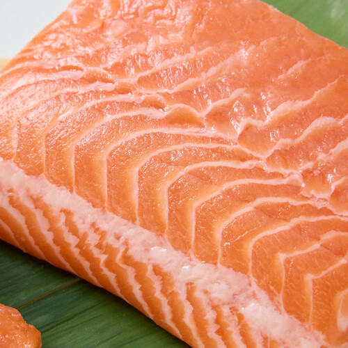 冷蔵】 生アトランティックサーモン冊 生食用 300g Green Beans