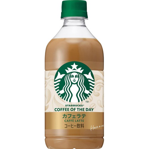 サントリー スターバックス COFFEE OF THE DAY カフェラテ 1ケース 480ml x 24本