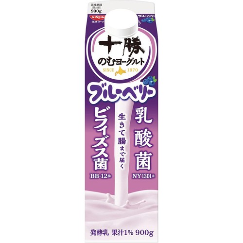 日清ヨーク 十勝のむヨーグルト ブルーベリー 900g Green Beans