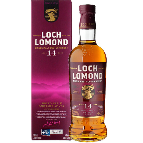 本日のみ値下げ　ウイスキー ロッホローモンド18年 700ml シングルモルト 全英オープンゴルフ公式ウイスキー ロッホローモンド18年