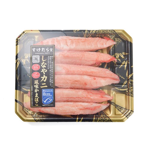 【冷蔵】 しなやカニ風味かまぼこ 6本