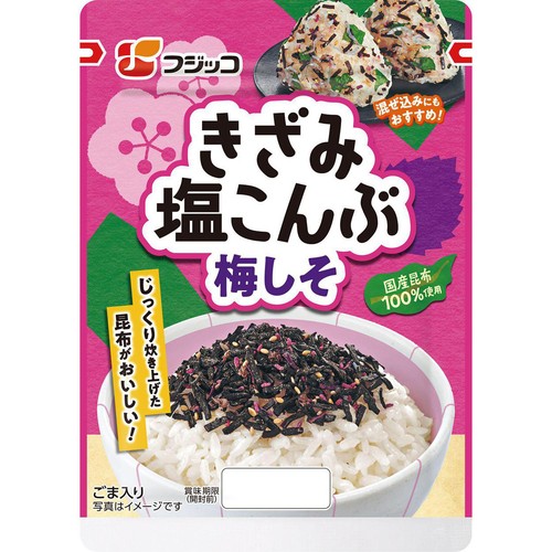 フジッコ きざみ塩こんぶ梅しそ 32g