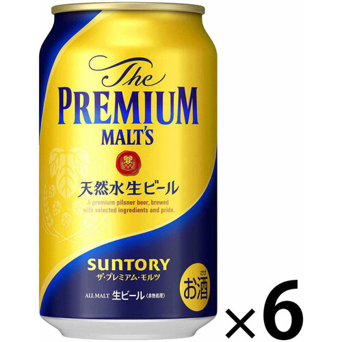 サントリー ザ・プレミアム・モルツ 350ml x 6本