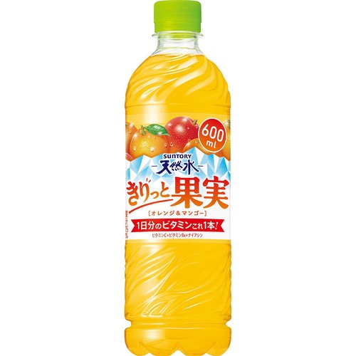 サントリー きりっと果実 オレンジ&マンゴー 600ml