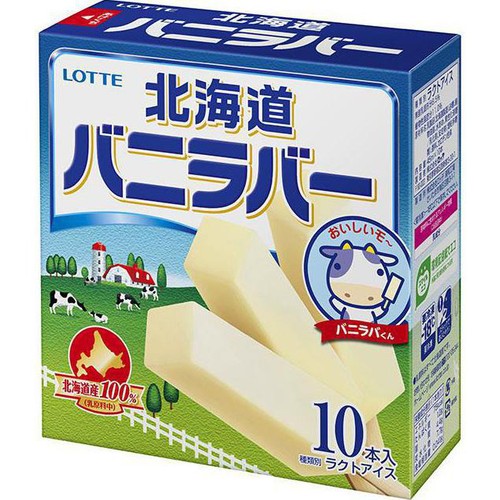 ロッテ 北海道バニラバー 45ml x 10本入 Green Beans | グリーン