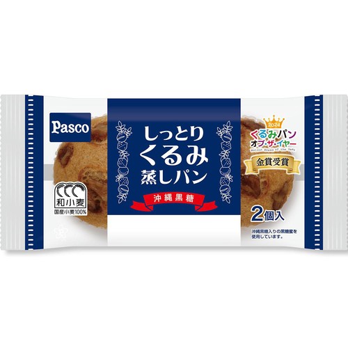 パスコ しっとりくるみ蒸しパン 2個入 Green Beans | グリーンビーンズ