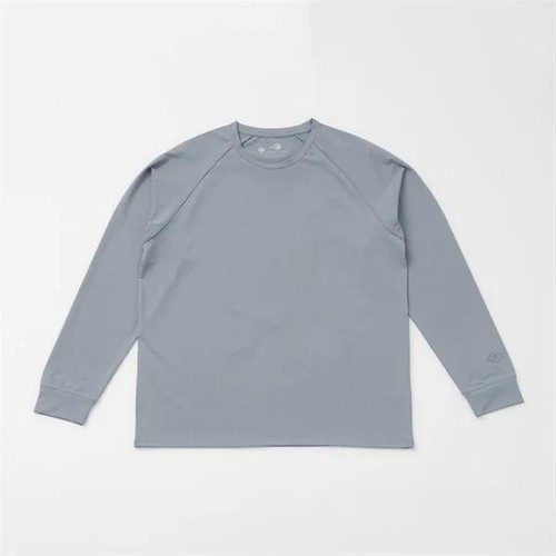 EXセリアント ウェア ルームウエア(ルーム長袖Tシャツ)  紳士 ライトグレー XL トップバリュ CELLIANT(セリアント)