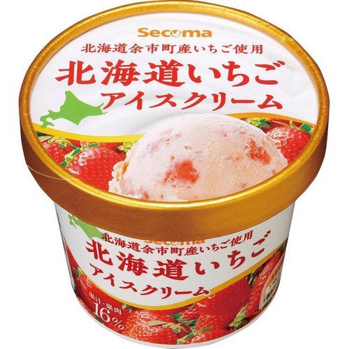 セコマ 北海道いちごアイスクリーム 110ml