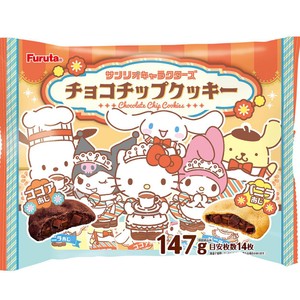 クッキー フルタ製菓 サンリオキャラクターズ チョコチップクッキー 147g