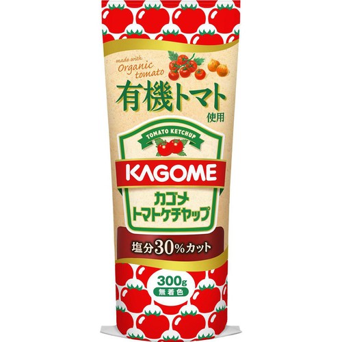 カゴメ 有機トマト使用 トマトケチャップ 300g