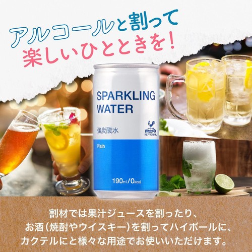 富永貿易 神戸居留地スパークリングウォーター 190ml