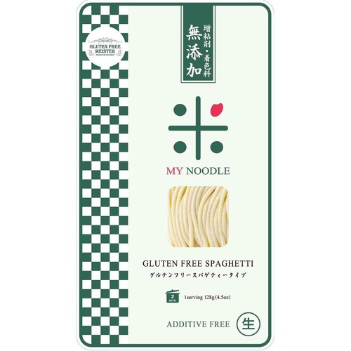 小林生麺 グルテンフリー 無添加スパゲッティ 128g Green Beans