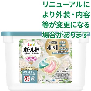 P&G ボールド ジェルボール4in1 ホワイトティー&フローラルの香り 本体