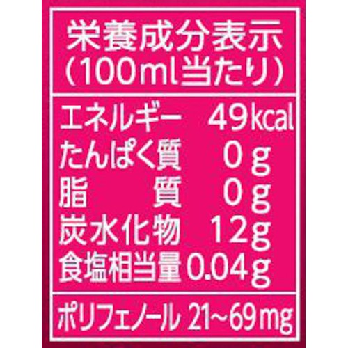 アサヒ飲料 ウェルチスパークリング赤 450ml