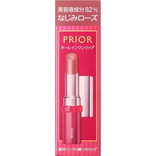 プリオール 薬用 リンクル美つやリップ なじみローズ 3.5g