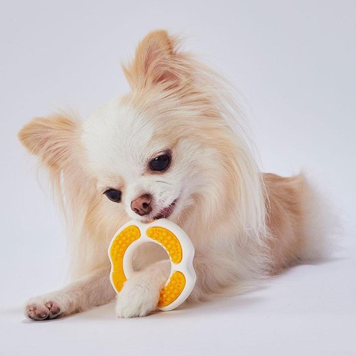 【ペット用】 ペティオ かんでるリングデンタル ハード 厚切りベーコンフレーバー 超小型犬〜小型犬用