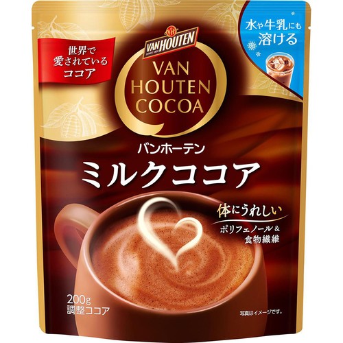 片岡物産 バンホーテン ミルクココア 200g