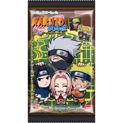 バンダイ にふぉるめーしょん NARUTO-ナルト- 疾風伝 忍界シールウエハース vol.2 1枚入