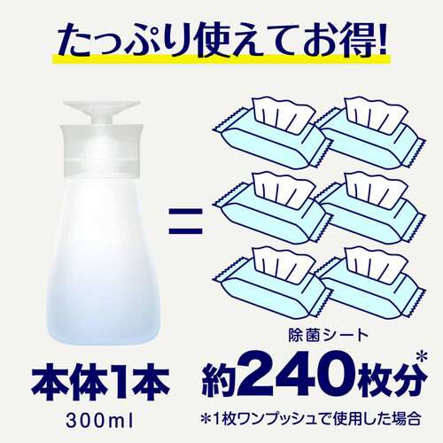 ジョンソン カビキラーアルコール除菌食卓用 本体 300ml