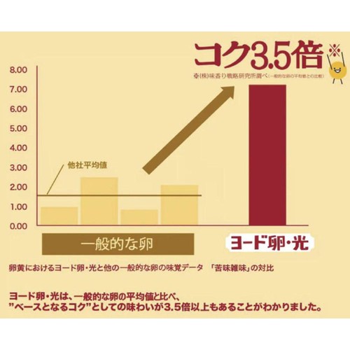 日本農産工業 ヨード卵・光 平飼いたまご 6個入