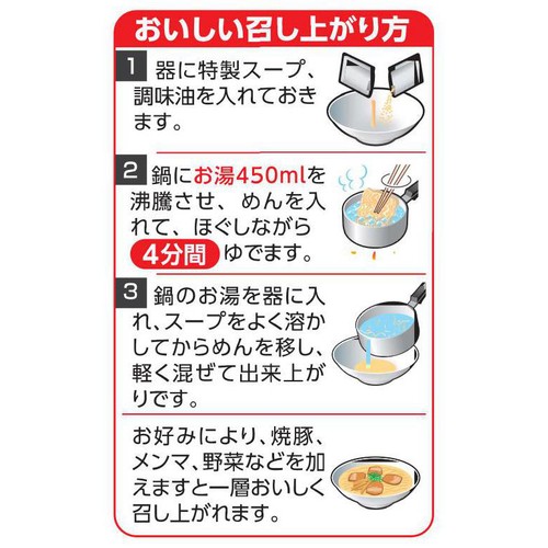 サンヨー食品 サッポロ一番 ご当地熱愛麺 坂内食堂 喜多方本店監修 中華そば 90g x 3食入