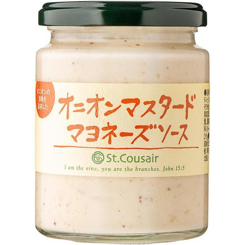サンクゼール オニオンマスタードマヨネーズ 215g