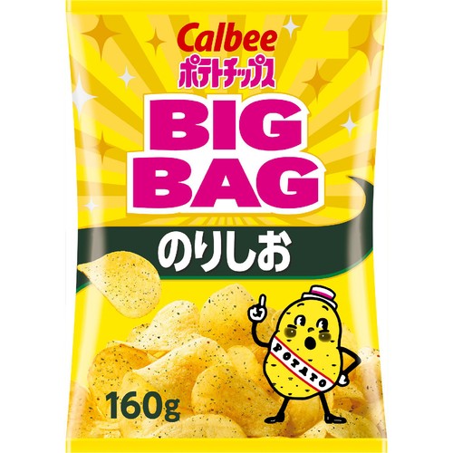 カルビー BIGBAG ポテトチップス のりしお 160g