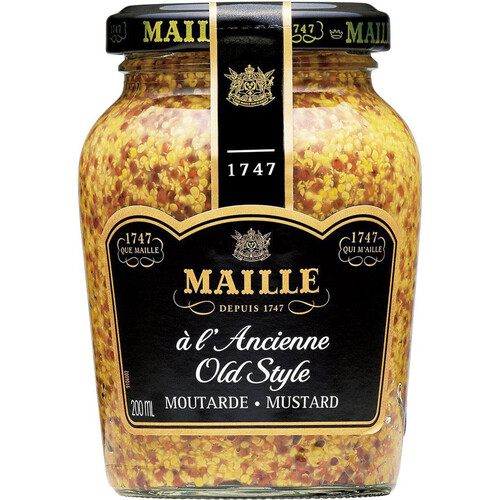エスビー食品 MAILLE 種入りマスタード 210g Green Beans | グリーン