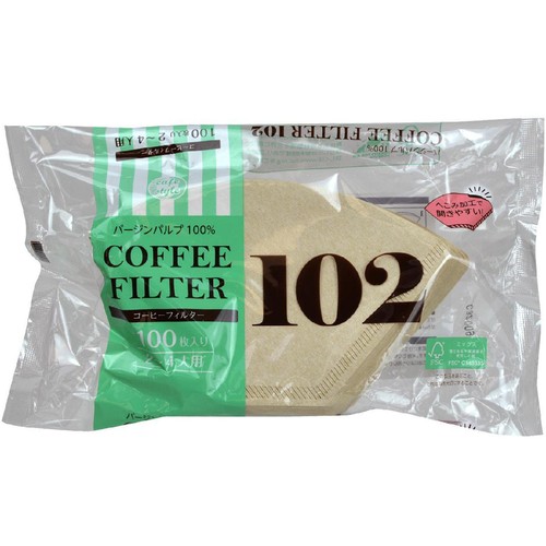 ストリックスデザイン コーヒーフィルター102(2〜4人用) 100枚入
