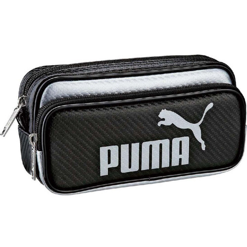 PUMA(プーマ)  カーボンWペンケース 筆入 ブラック 787PMBK