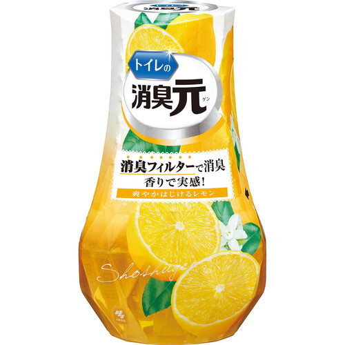 小林製薬 トイレの消臭元 爽やかはじけるレモン 400ml Green Beans