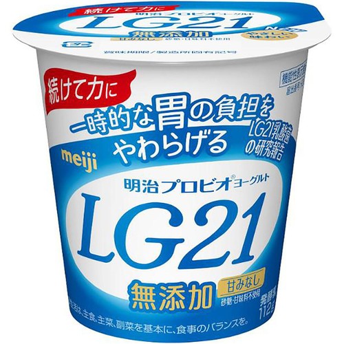 明治 プロビオLG21 無添加 112g