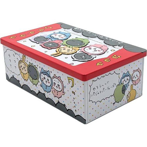 長登屋 ちいかわ パジャマパーティーズ カラフルクランチ缶 6個入