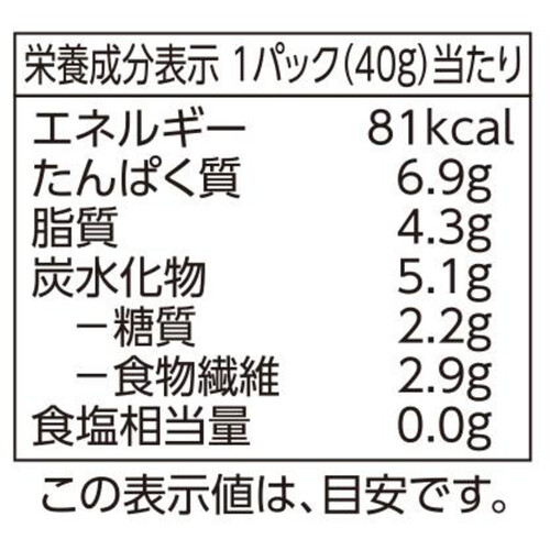 わびさいさい 小粒納豆 たれからし無し 40g x 3個