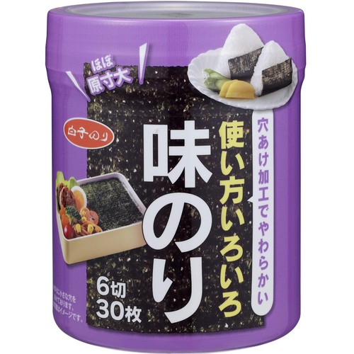 白子 卓上使い方色々味のり 6切30枚 Green Beans | グリーンビーンズ