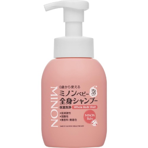 ミノン ベビー 全身シャンプー　泡タイプ 350ml
