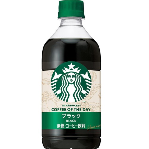 サントリー スターバックス COFFEE OF THE DAY ブラック 1ケース 480ml x 24本